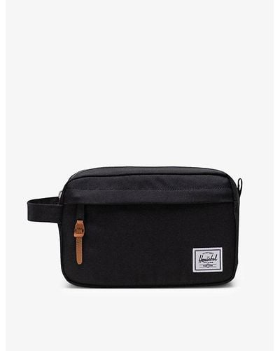 Herschel Supply Co. Chapter Travel Recycled-polyester Wash Bag - Black