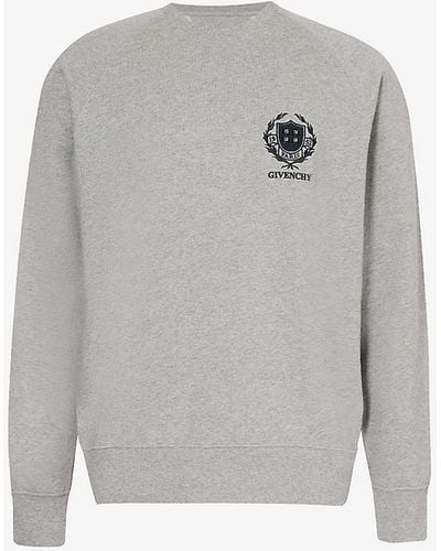 Givenchy Sweatshirt With Logo, - Grey