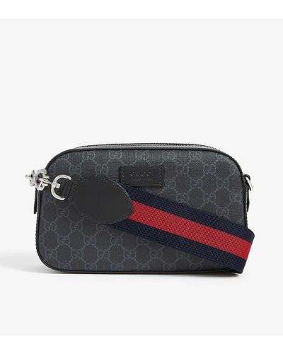 Gucci GG Monogram Camera Bag - Black