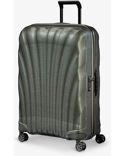 Samsonite C-lite Spinner Hard Case 4 Wheel Cabin Suitcase 75cm - Green