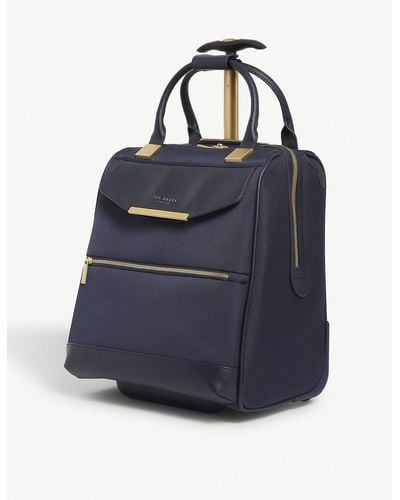 Ted Baker Albany Business Trolley Case - Blue