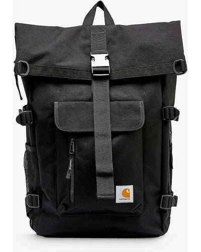 Carhartt Philis Water-repellent Recycled-polyester Backpack - Black