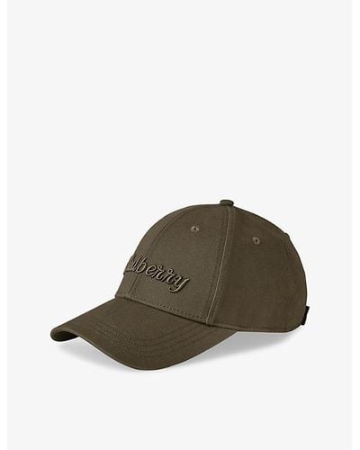 Mulberry Logo-embroidered Cotton-twill Baseball Cap - Brown