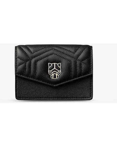 Cartier Panthère De Leather Card Holder - Black