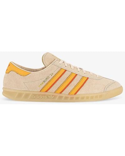adidas Hamburg Suede Low-top Trainers - Natural