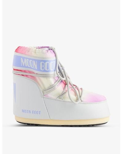 Moon Boot Icon Low Tie-dye Boot - Multicolour