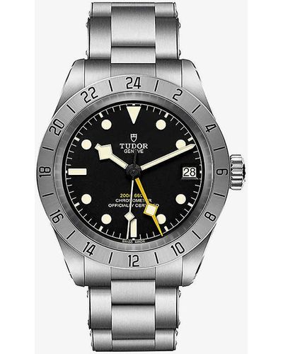 Tudor M79470-0001 Bay Pro Stainless-steel Automatic Watch - Black