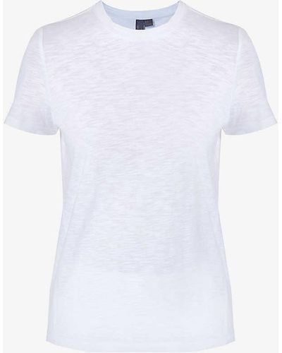 Sweaty Betty Refresh Relaxed-fit Organic-cotton T-shirt - White
