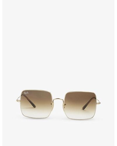 Ray-Ban Rb1971 Square-frame Sunglasses - White