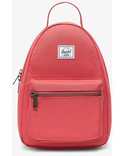 Herschel Supply Co. Nova Mini Recycled-polyester Backpack - Red