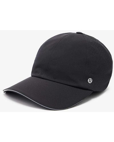 lululemon athletica Fast And Free Brand-tab Recycled-polyester-blend Cap - Blue