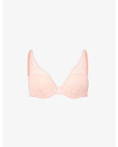 Chantelle Day To Night Lace Spacer Bra - Pink