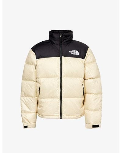 The North Face 1996 Retro Nuptse Brand-embroidered Shell-down Jacket - Multicolor