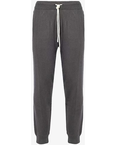 PAIGE Mckinney Drawstring-waist Knitted jogging Botto - Grey