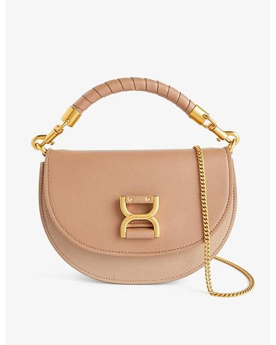 Chloé Marcie Leather Top-handle Bag - Multicolor