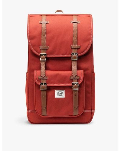 Herschel Supply Co. Little America 30l Recycled-polyester Backpack - Red