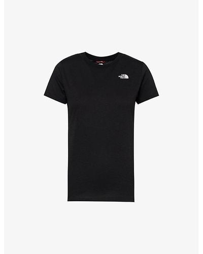 The North Face Simple Dome Logo-print Cotton T-shirt - Black