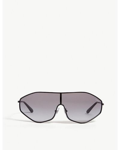 Vogue G-vision Irregular-frame Sunglasses - Grey