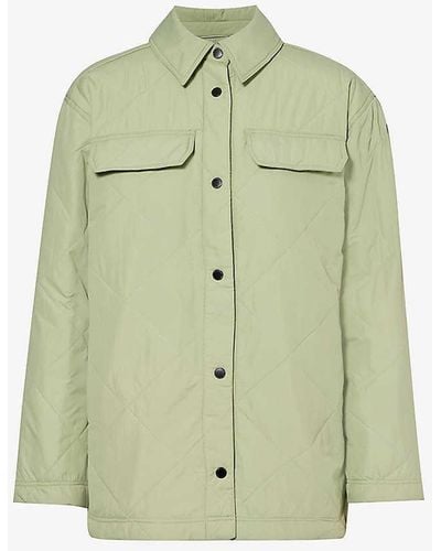 Canada Goose Albany Brand-patch Padded Shell Jacket - Green