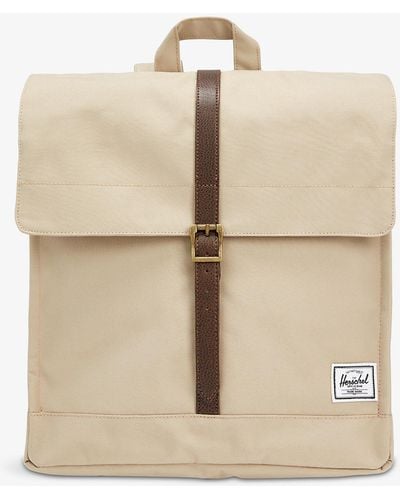 Herschel Supply Co. City Brand-patch Woven Backpack - Brown