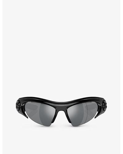 Dolce & Gabbana Dg6192 Cat-eye Nylon Sunglasses - Black