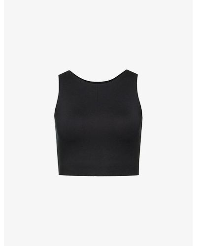 GIRLFRIEND COLLECTIVE Dylan Recycled Polyester-blend Sports Bra - Black