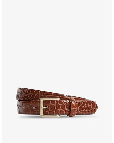 reiss mens belt