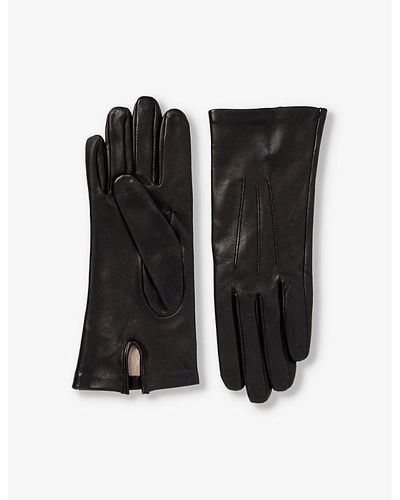 Dents Felicity Leather Gloves - Black