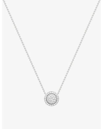 Piaget Possession 18ct White-gold And 0.48ct Brilliant-cut Diamond Pendant Necklace - Metallic