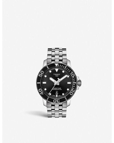 Tissot T120.407.11.051.00 Seastar 1000 Stainless Steel Watch - Multicolour