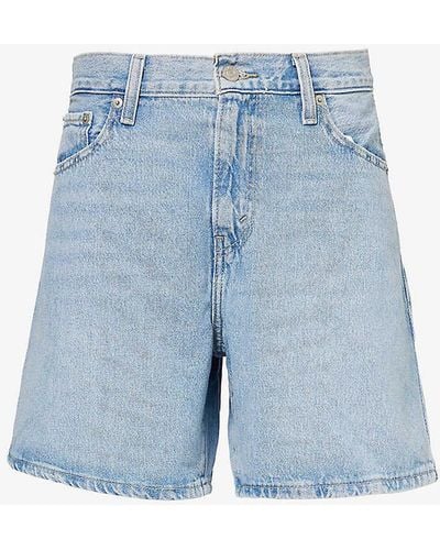 Levi's Classic High-rise Denim Shorts - Blue