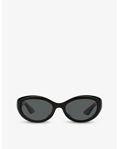 Oliver Peoples Ov5513su 1969c Round-frame Acetate Sunglasses - Black