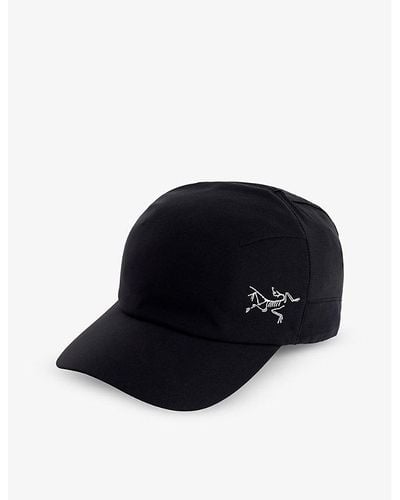 Arc'teryx Calvus Brand-print Woven Baseball Cap - Black