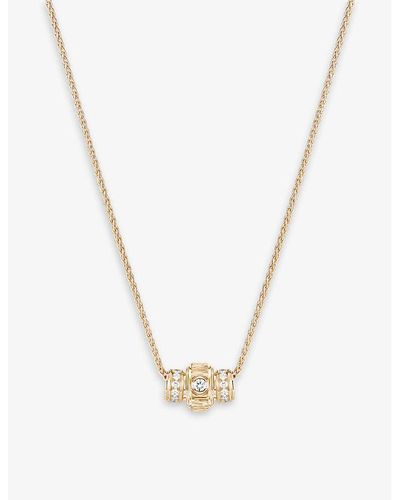 Piaget Possession 18ct Rose-gold And 0.43ct Brilliant-cut Diamond Pendant Necklace - Metallic