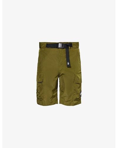 The North Face Nse Adjustable-belt Shell Cargo Shorts - Green