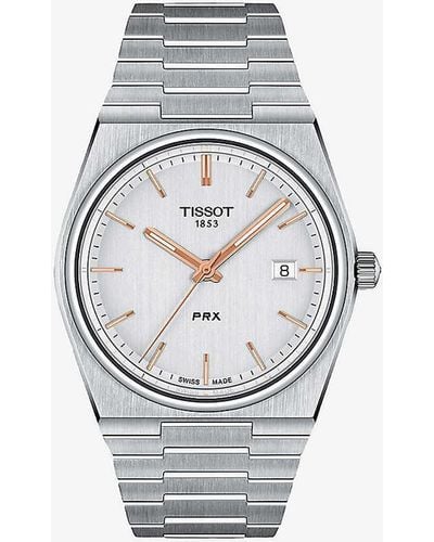 Tissot T137.410.11.031.00 Prx Stainless Steel Quartz Watch - White