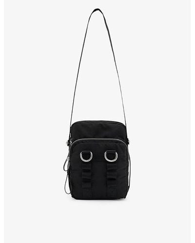 AllSaints Steppe Recycled-polyester Cross-body Bag - Black