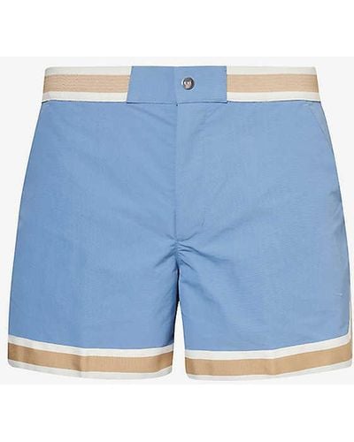 CHE Baller Regular-fit Recycled-nylon Swim Shorts X - Blue
