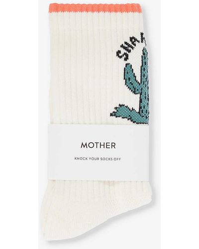 Mother M Baby Steps Socks - White