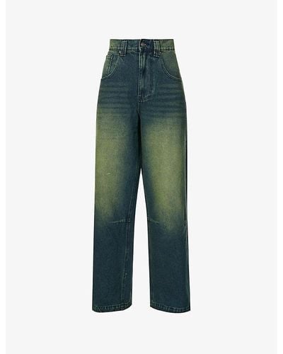 Green Jaded London Jeans for Women | Lyst