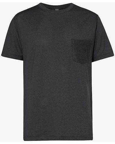 Vuori Tradewind Crewneck Stretch Recycled-polyester T-shirt X - Black
