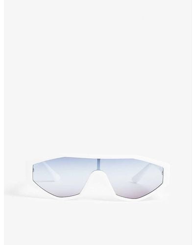 Vogue Gigi Hadid Highline Irregular-frame Acetate Sunglasses - White