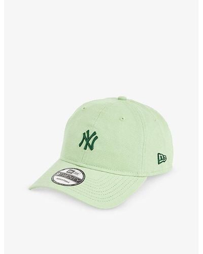 KTZ 9twenty New York Yankees Cotton Baseball Cap - Green