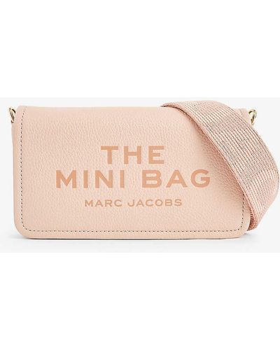 Marc Jacobs The Mini Leather Crossbody Bag - Pink