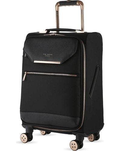 Ted Baker Albany Four-wheel Cabin Suitcase 55cm - Black