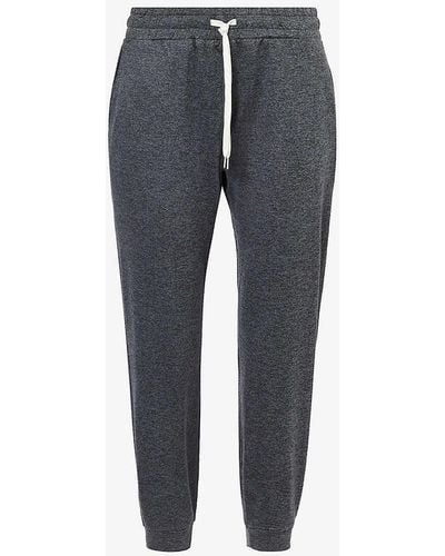 Vuori Performance Tapered-leg Stretch-recycled Polyester jogging Bottoms - Grey