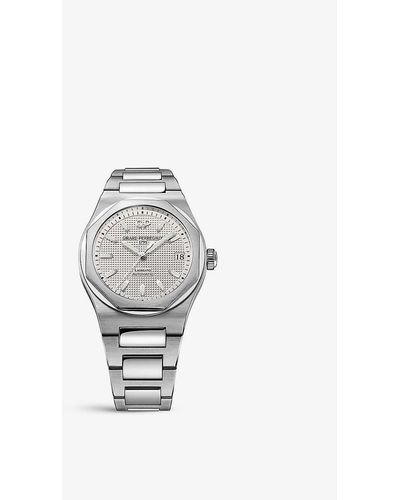 Girard-Perregaux 81010-11-131-11a Laureato Stainless-steel Quartz Watch - White