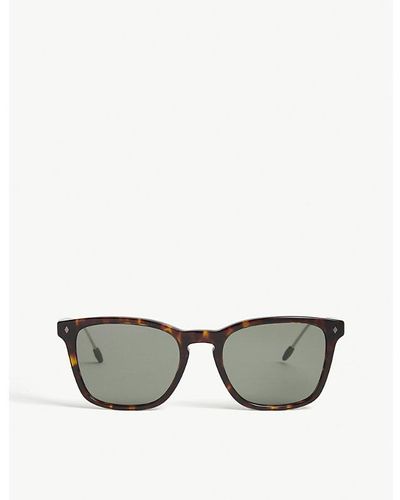 Giorgio Armani Ar8120 Square-frame Sunglasses - Grey