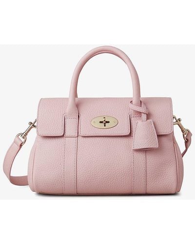 Mulberry Bayswater Small Leather Top-handle Bag - Pink