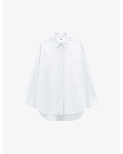 Filippa K Sammy Oversized Cotton Shirt - White